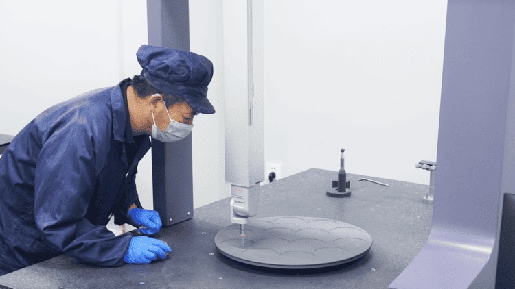 4. CVD SiC single wafer susceptor ferwurking